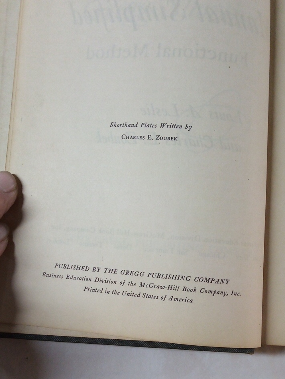 1949 Gregg Shorthand Manual - Picture 3 of 12